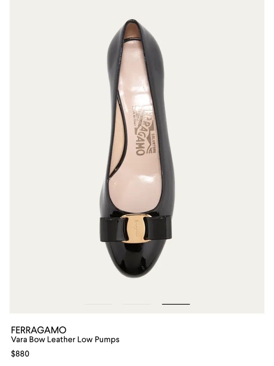 Salvatore Ferragamo Shoes - Salvatore Ferragamo Black Patent Vara Bow High heel Pump